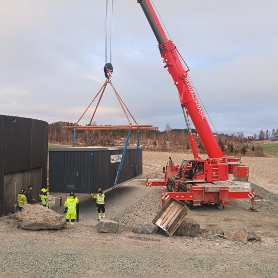 GreenFarm anlæg i Norge hos Atle Næss