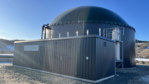 Elling Niedeng biogasanlæg fra GreenFarm i Norge