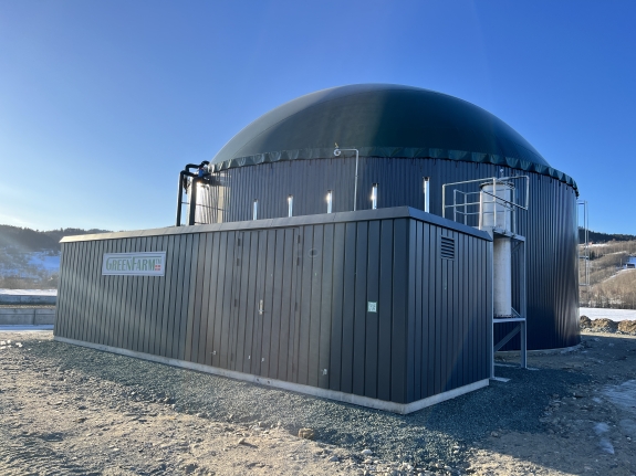Elling Niedeng biogasanlæg fra GreenFarm i Norge